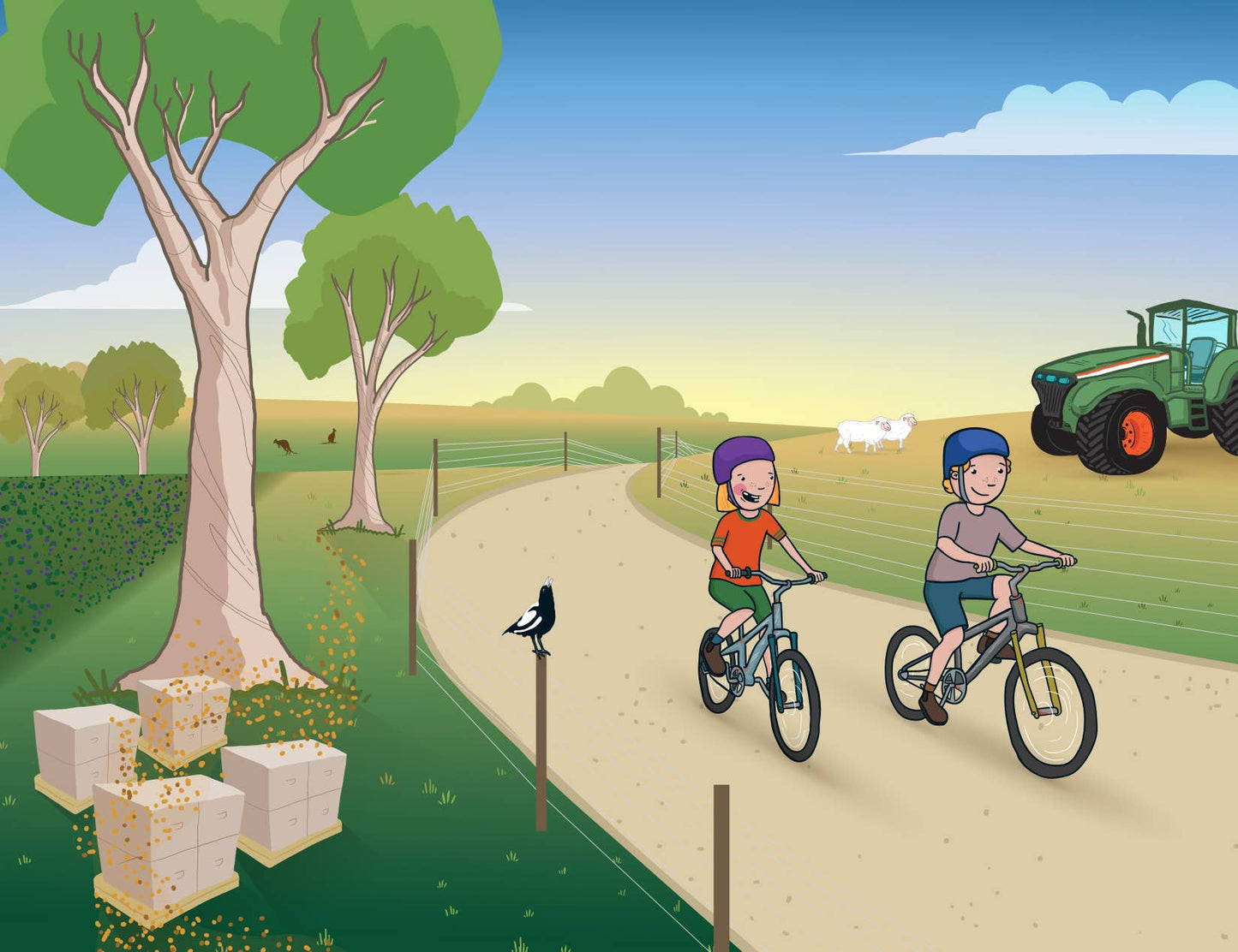 GEORGE THE FARMER BEEHIVE BREAKOUT PICTURE BOOK