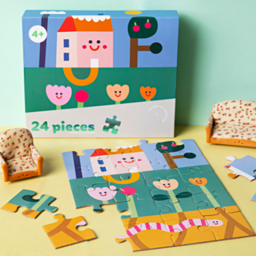 24 Piece Kids Puzzle - Under the Garden