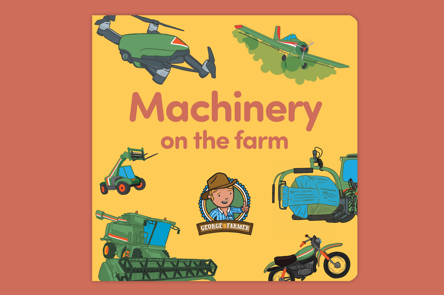 GEORGE THE FARMER MACHINERY ON THE FARM BOARD BOOK