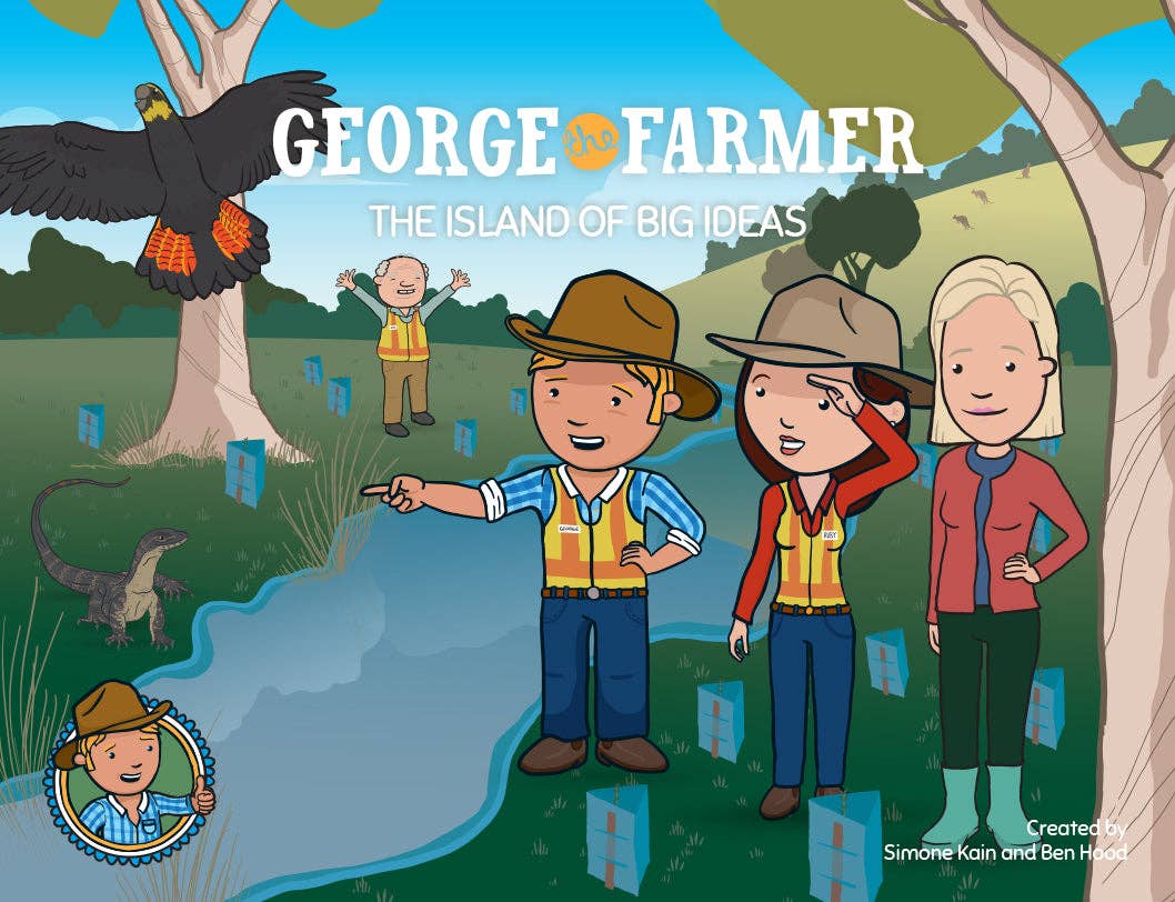 GEORGE THE FARMER THE ISLAND OF BIG IDEAS PICTURE BOOK