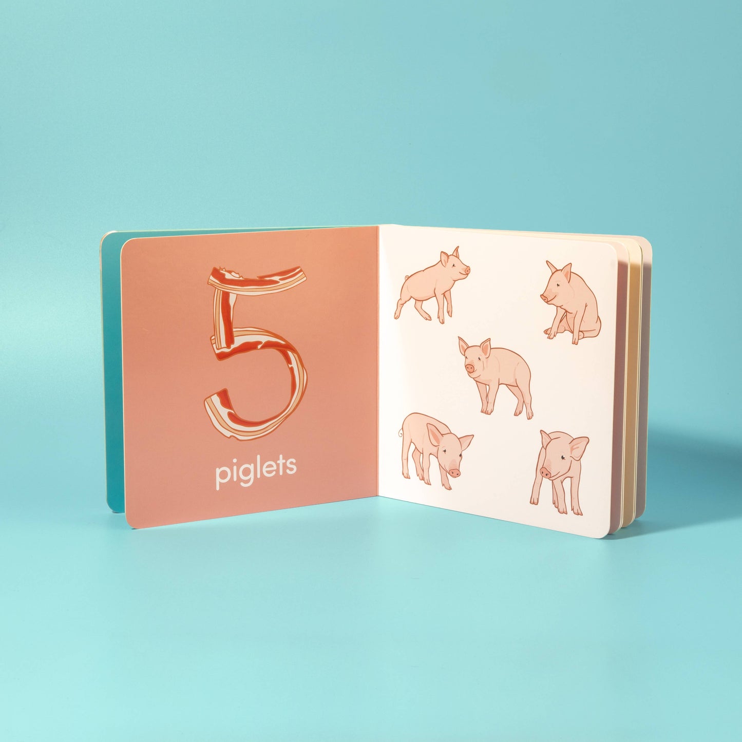 GEORGE THE FARMER NUMBERS ON THE FARM BOARD BOOK