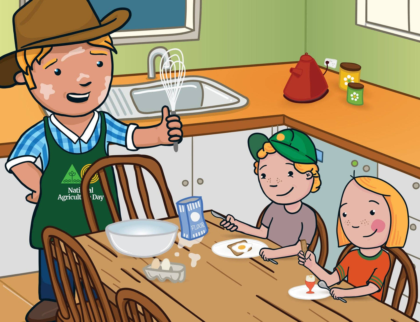 GEORGE THE FARMER EGG ENIGMA PICTURE BOOK