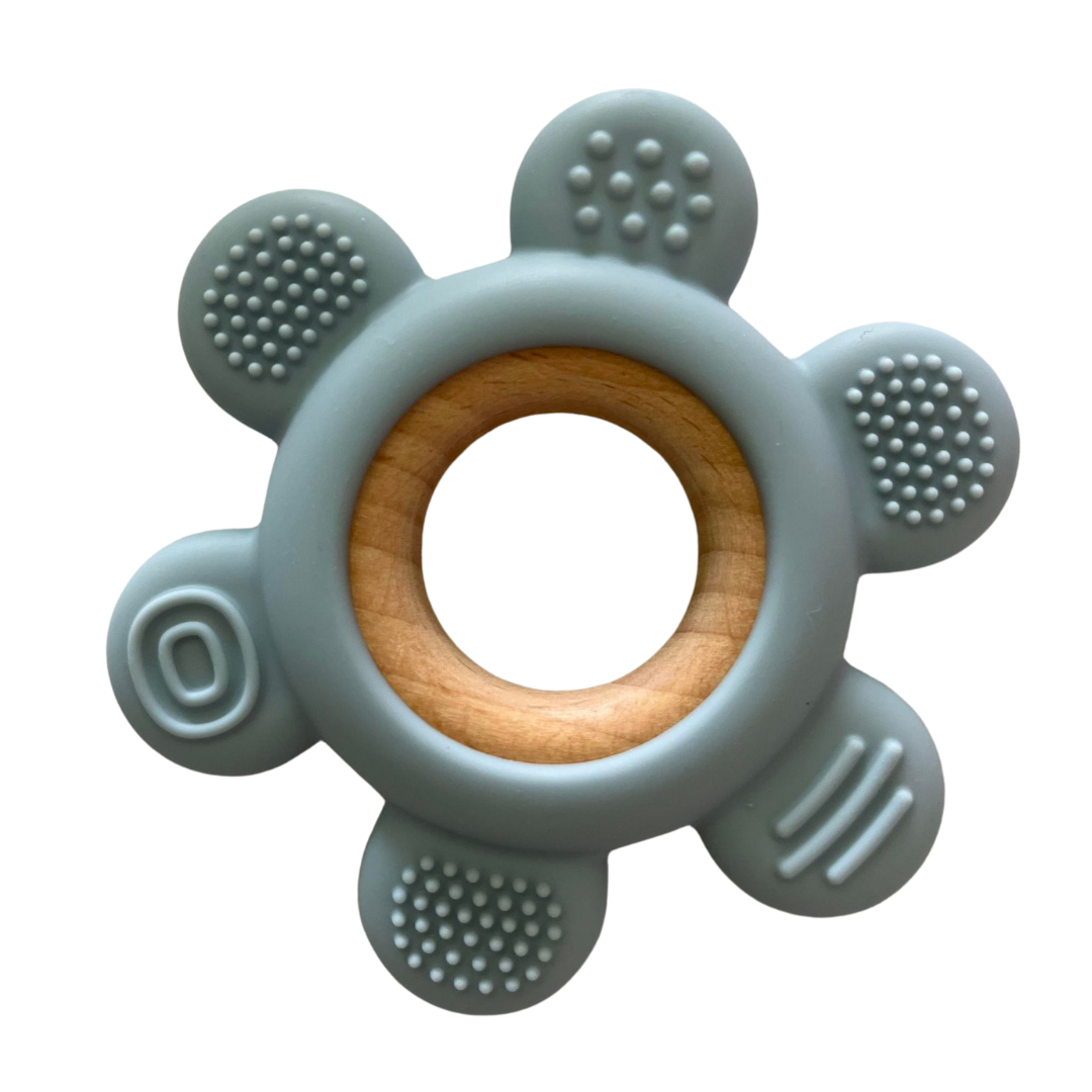 SILICONE BABY TEETHER - FLOWER