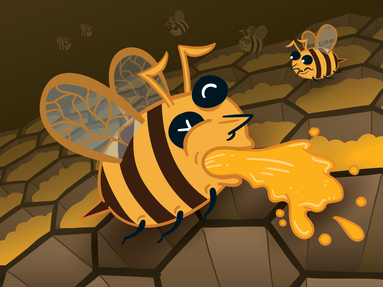 GEORGE THE FARMER BEEHIVE BREAKOUT PICTURE BOOK