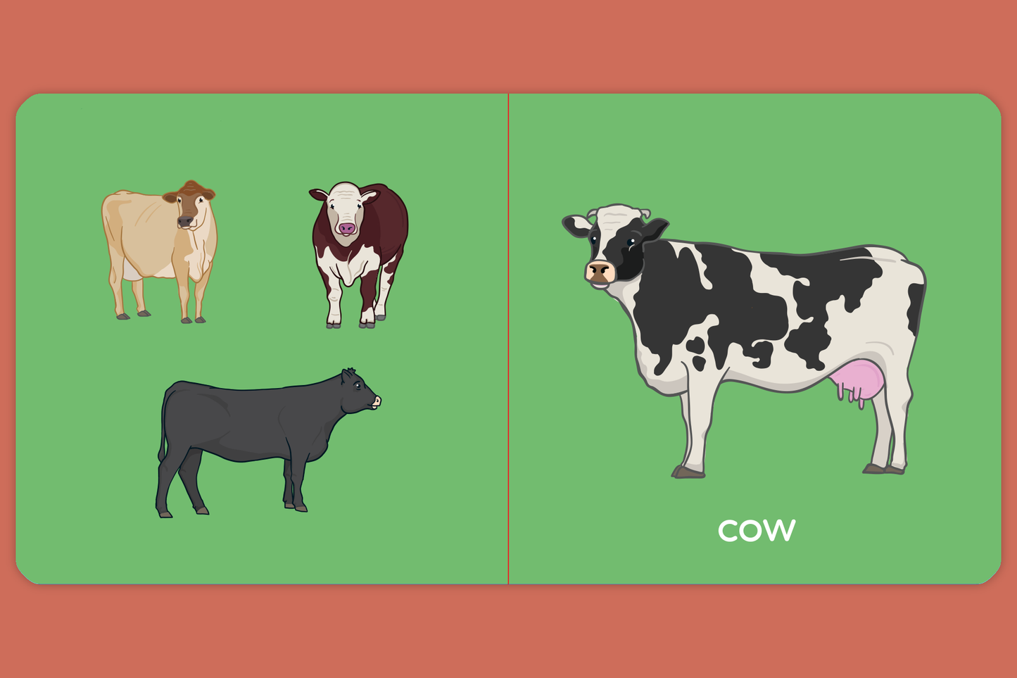 GEORGE THE FARMER ANIMALS ON THE FARM BOARD BOOK