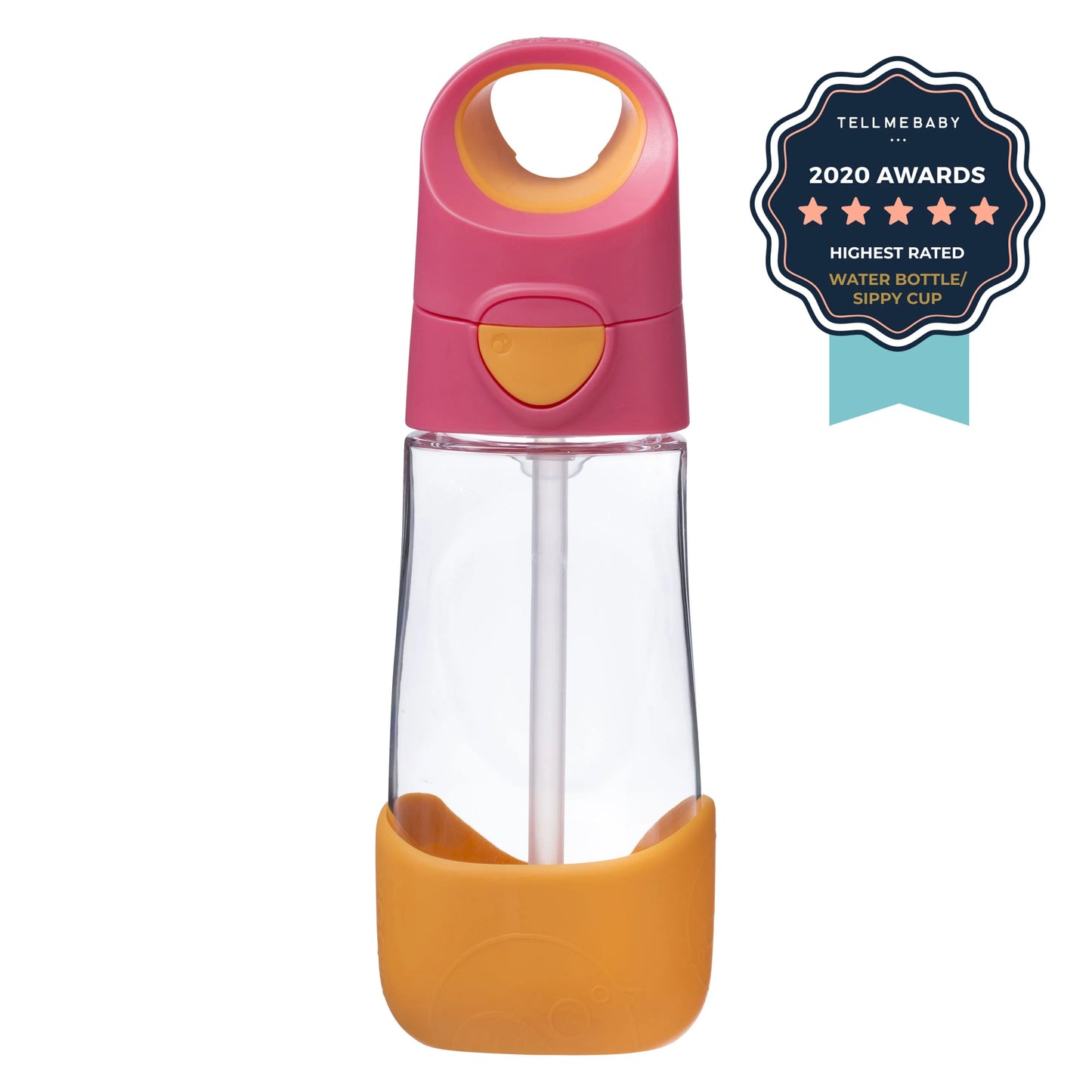TRITAN DRINK BOTTLE 450ML - STRAWBERRY SHAKE