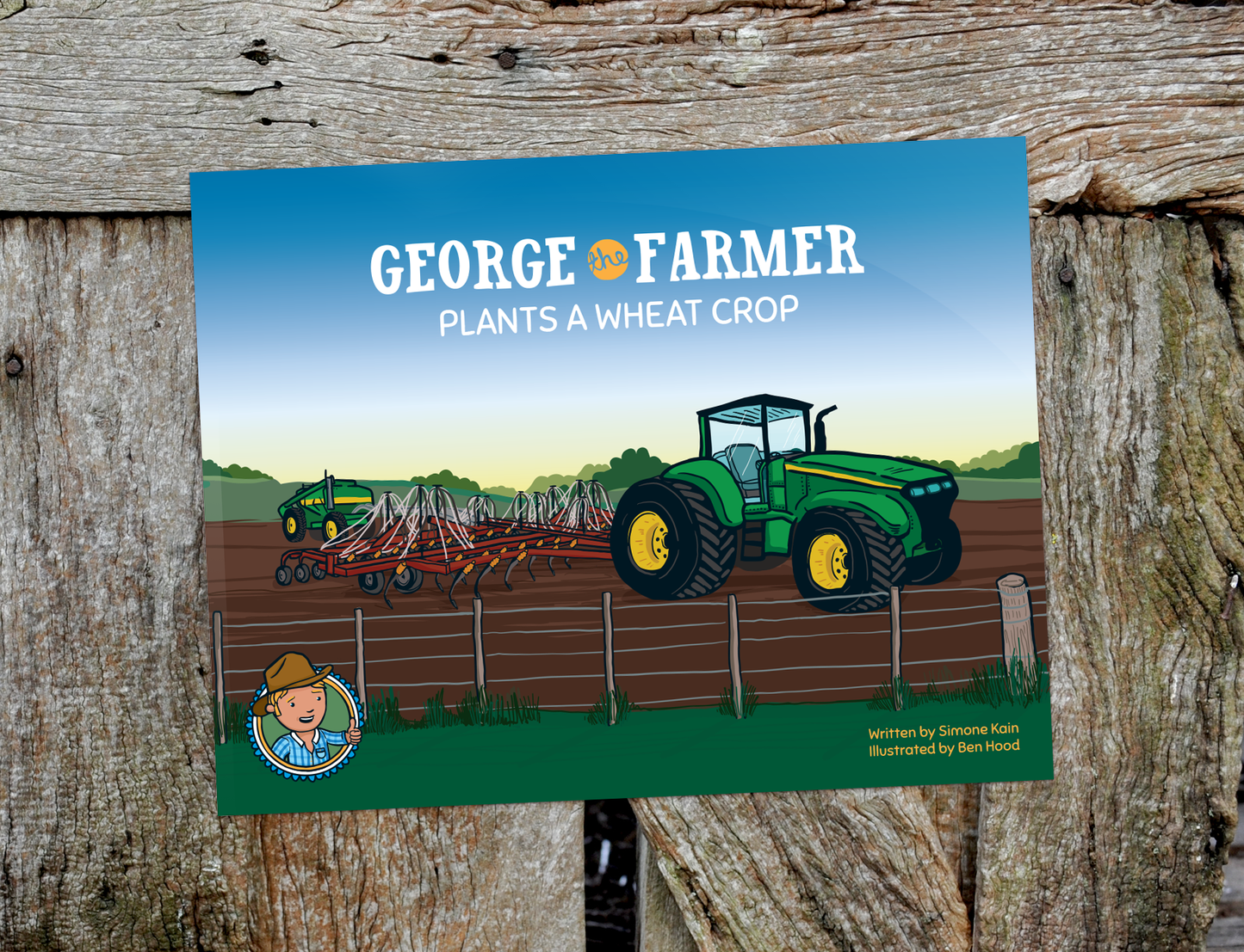 GEORGE THE FARMER PLANTS A WHEAT CROP PICTURE BOOK
