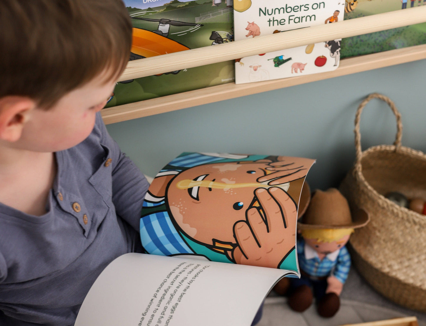 GEORGE THE FARMER EGG ENIGMA PICTURE BOOK