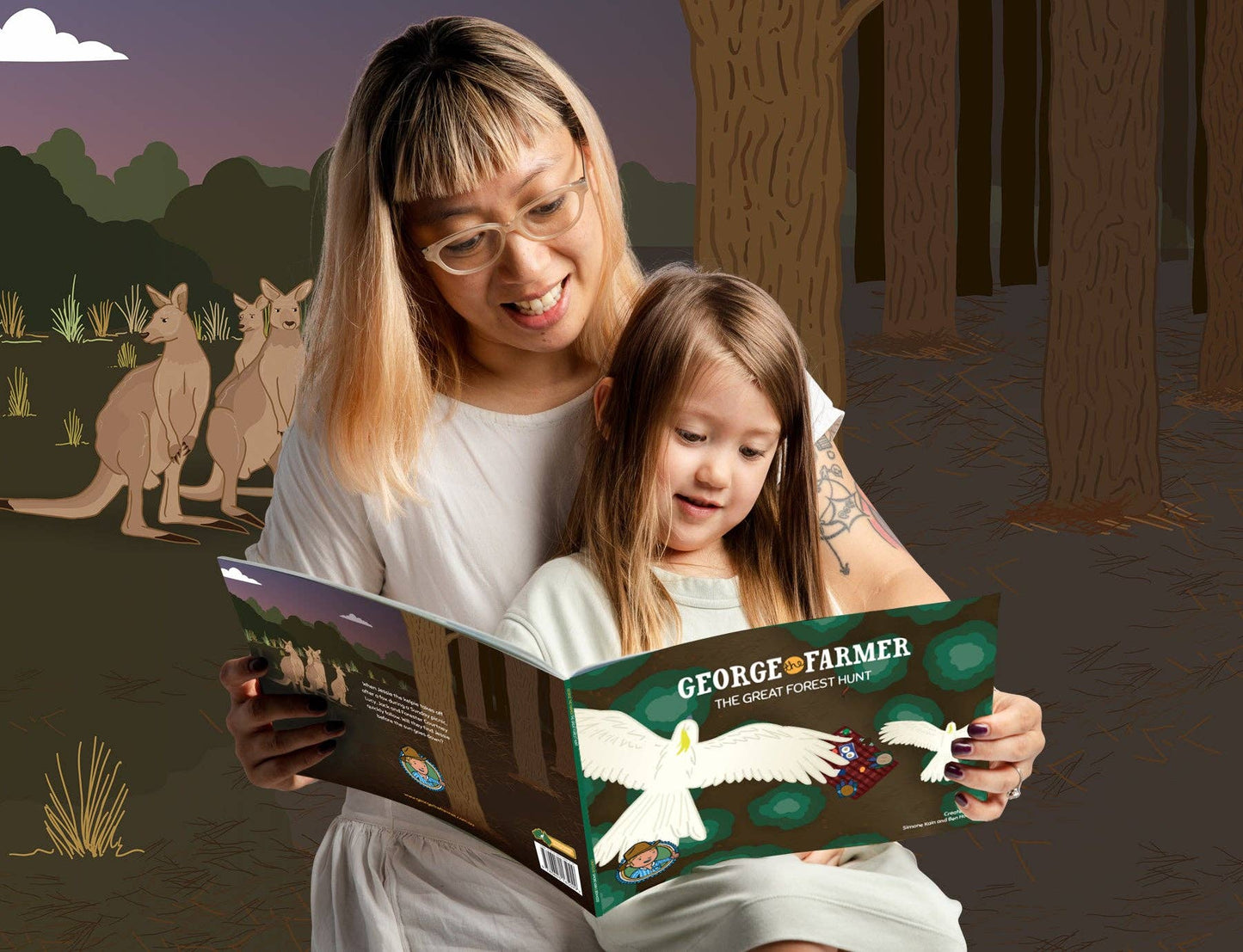 GEORGE THE FARMER THE GREAT FOREST HUNT PICTURE BOOK