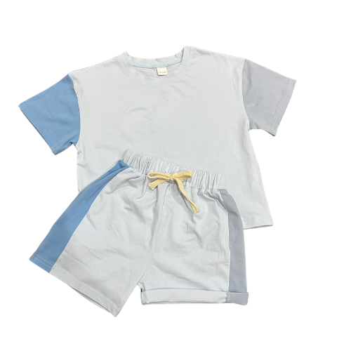 BLOCK COLOURED SET - BLUE