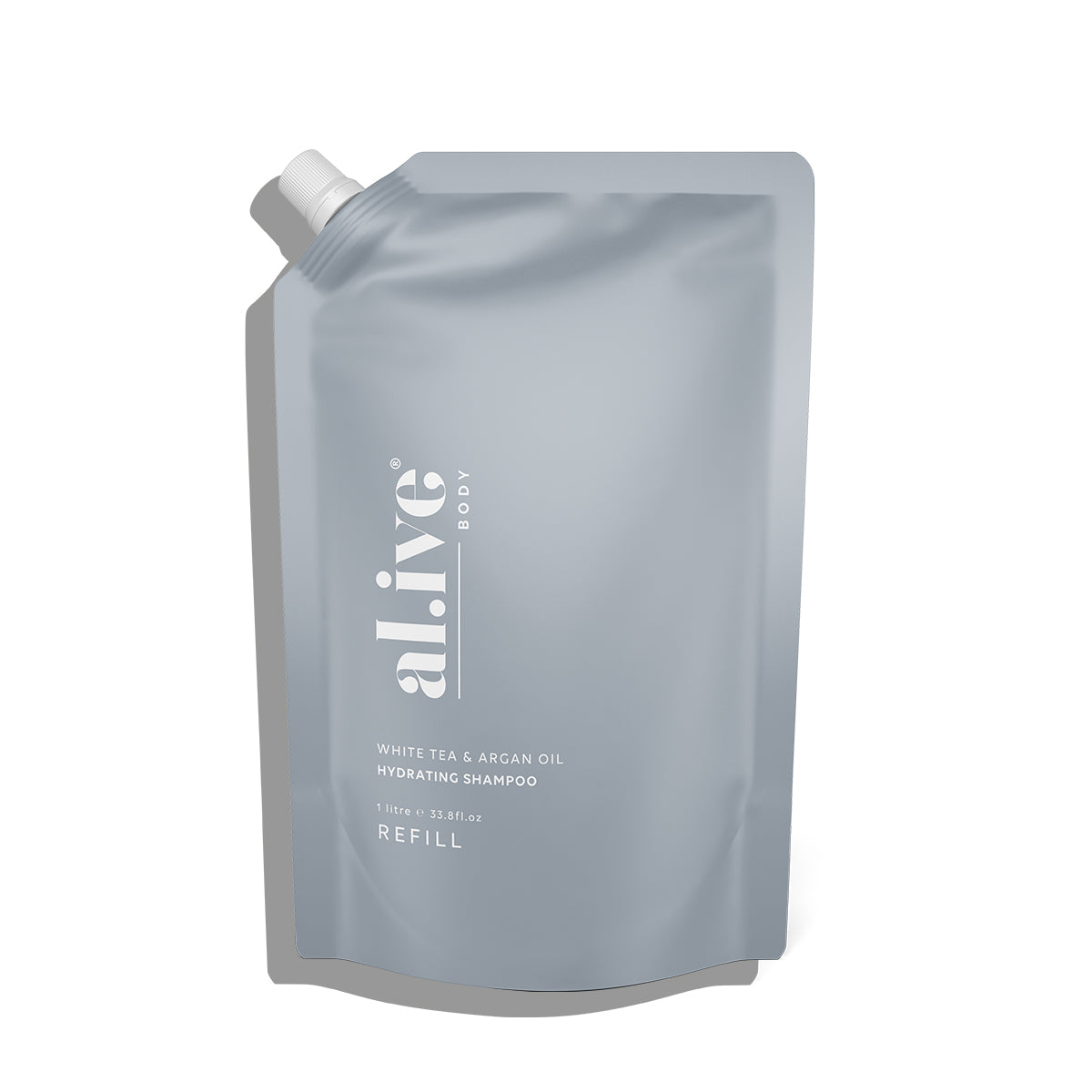 1 Ltr HYDRATING SHAMPOO REFILL - WHITE TEA & ARGAN OIL