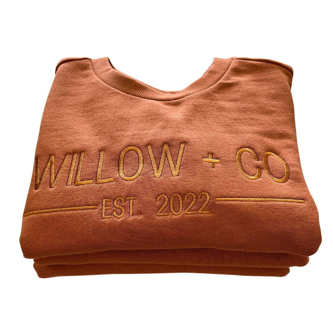 WILLOW+CO CREW - RUST