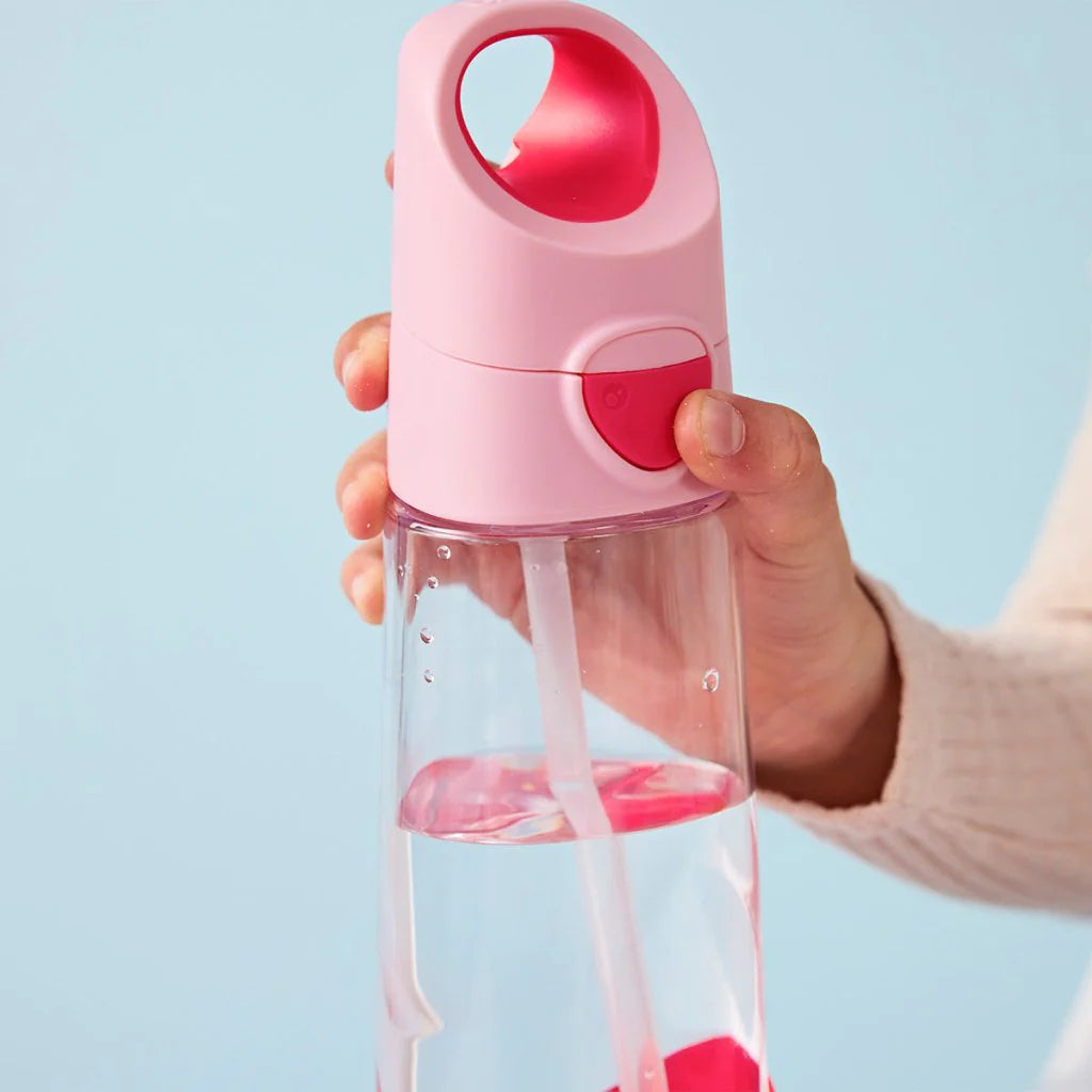 TRITAN DRINK BOTTLE 600ML - FLAMINGO FIZZ