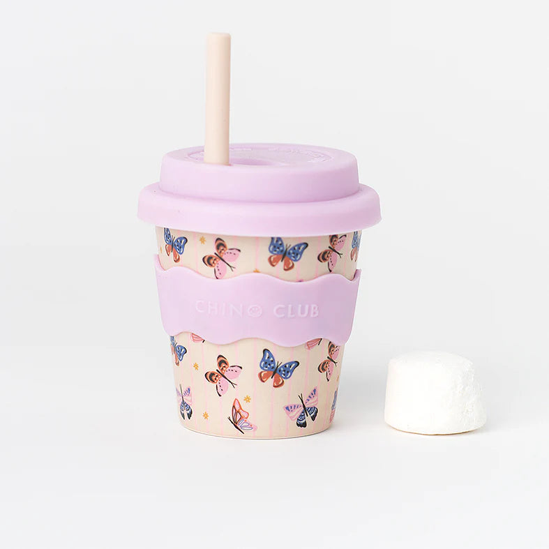 CHINO CLUB - BUTTERFLY BABY CHINO CUP 4oz