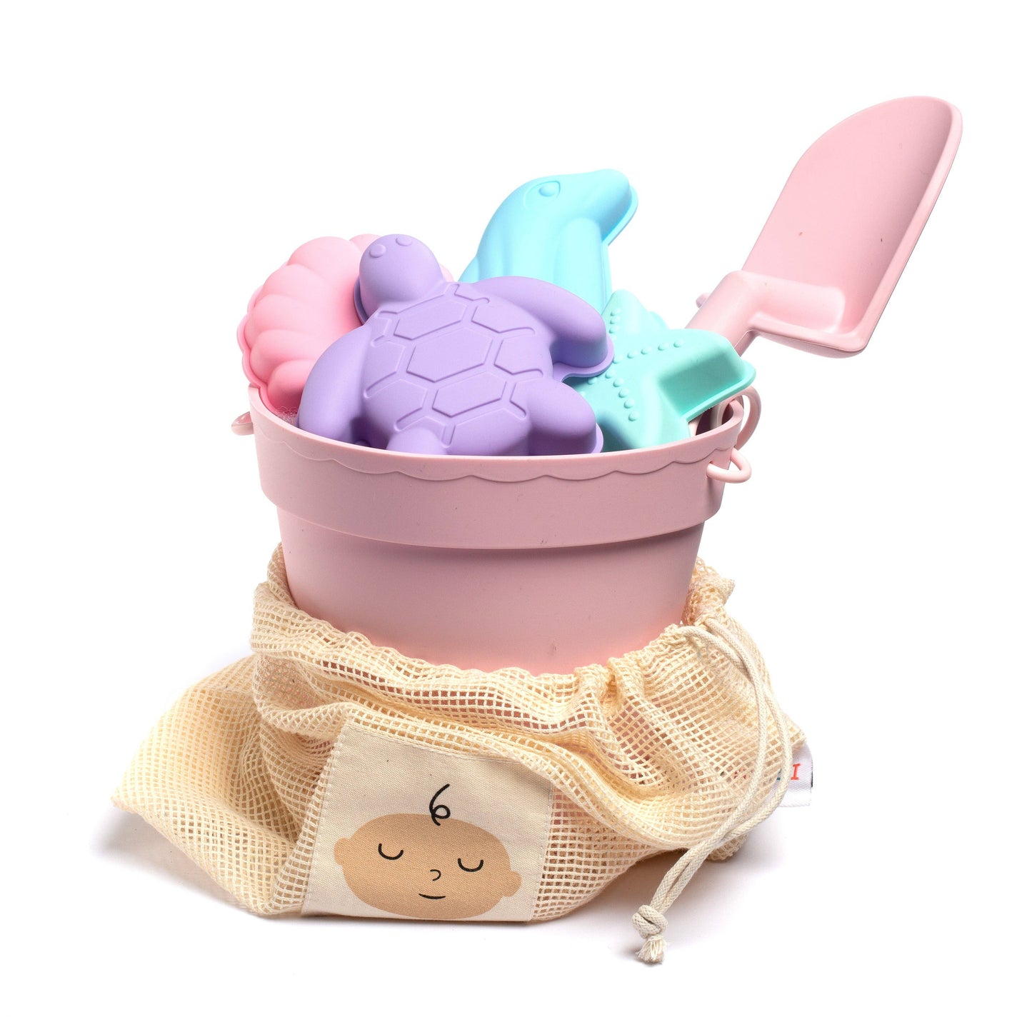 BEACH TOY SET - MUSTARD