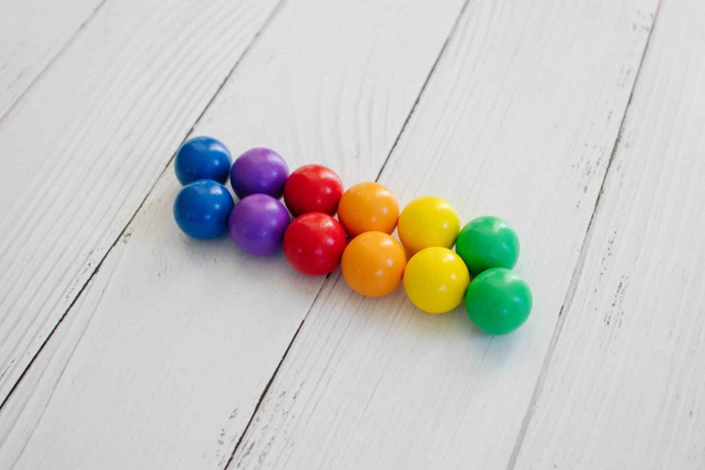 RAINBOW BALL PACK 12PC