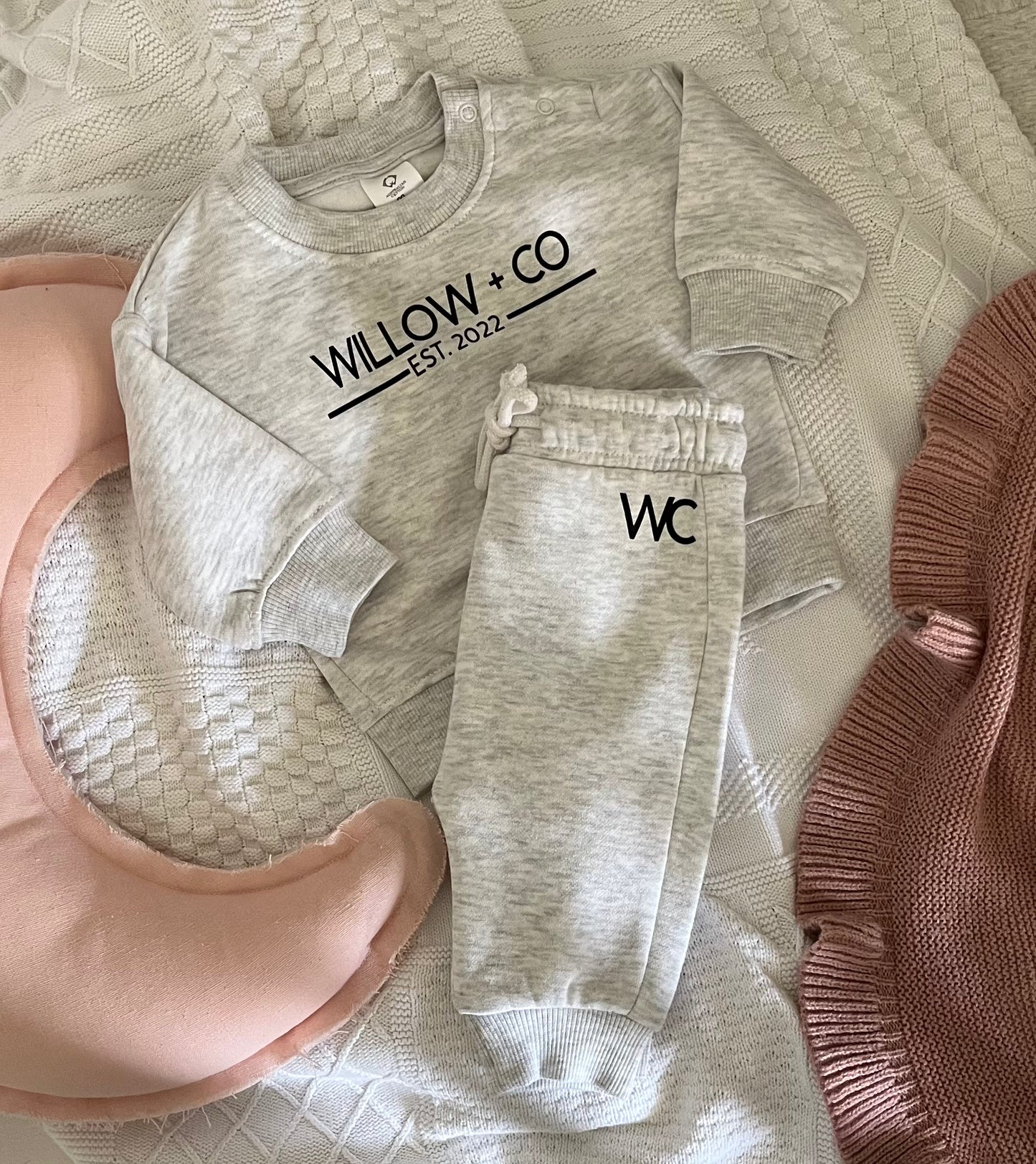 WILLOW+CO PANTS - GREY