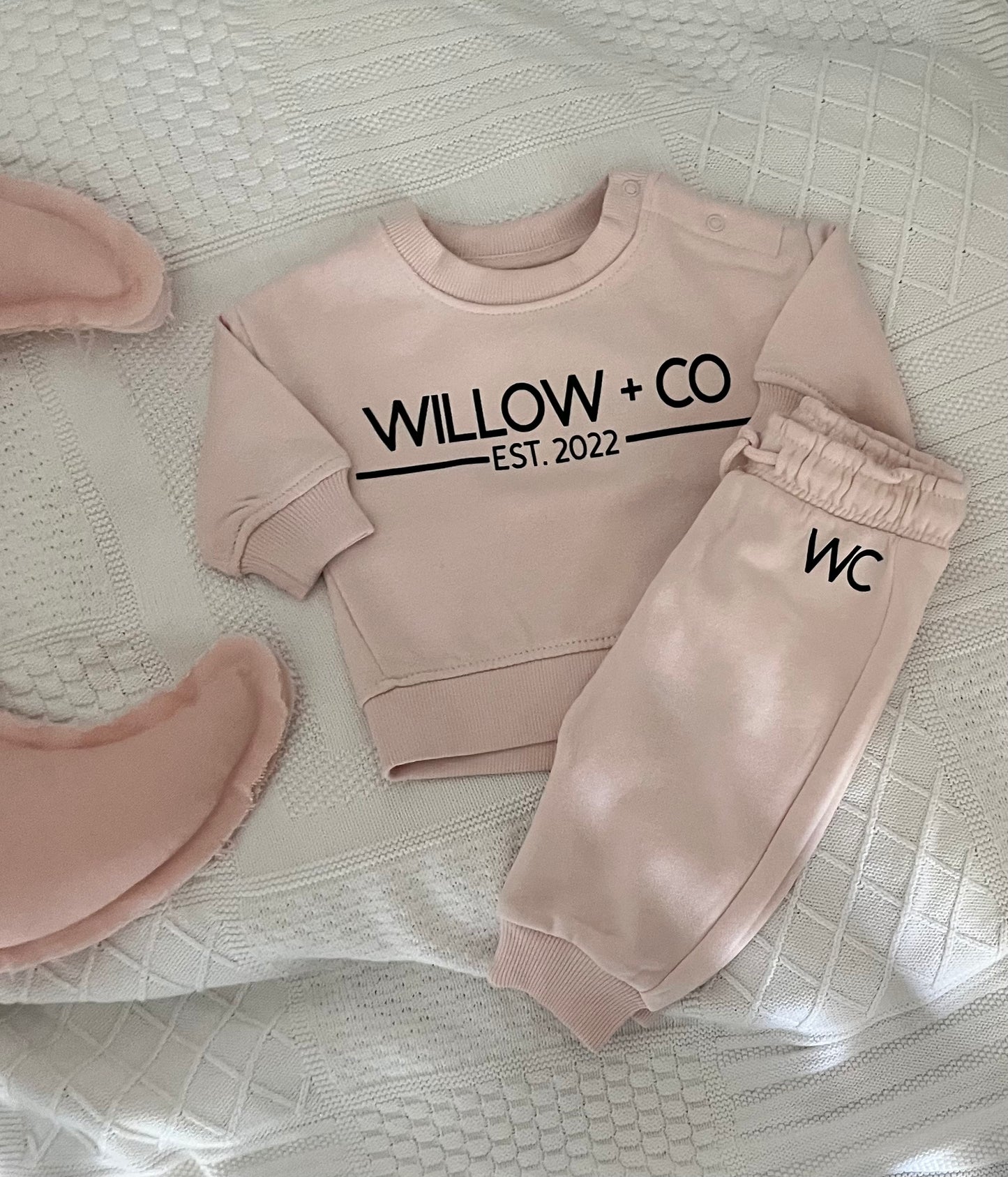 WILLOW+CO PANTS - LIGHT PINK