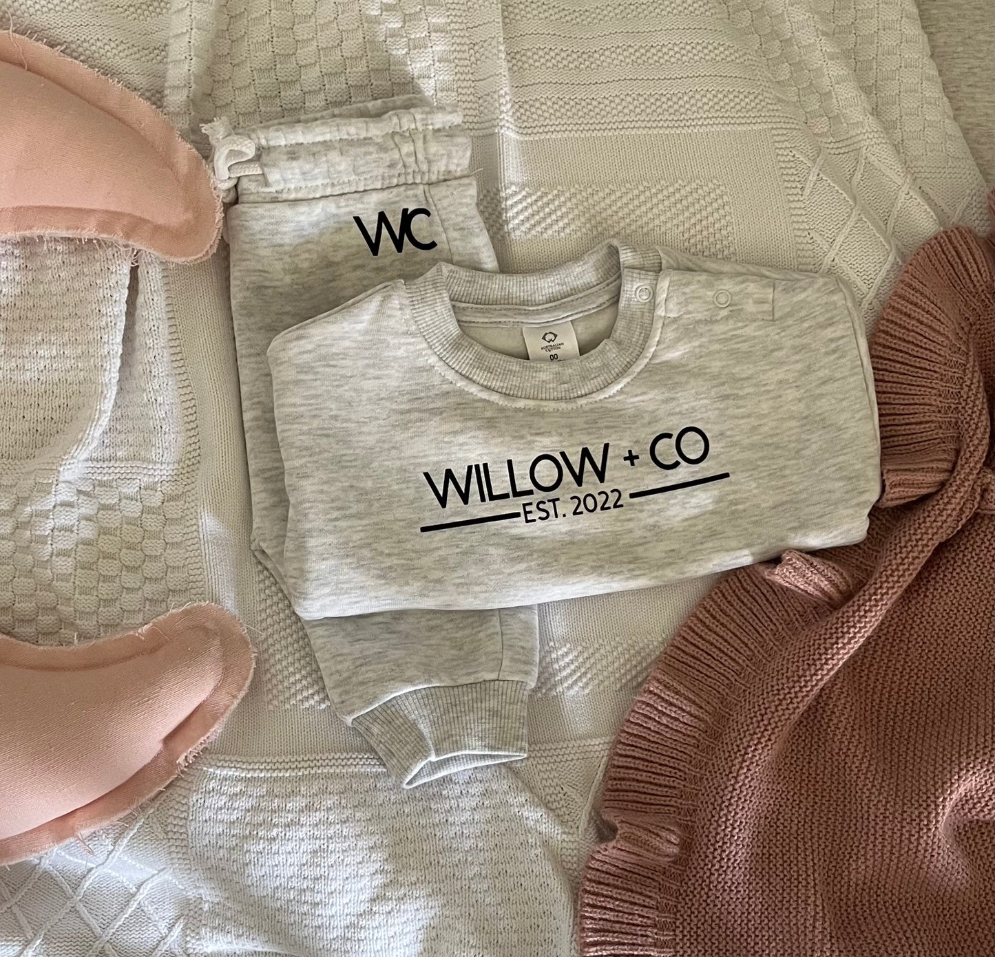 WILLOW+CO PANTS - GREY
