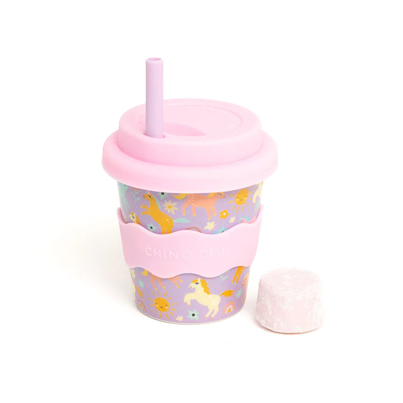 CHINO CLUB - PURPLE UNICORN BABY CHINO CUP 4oz