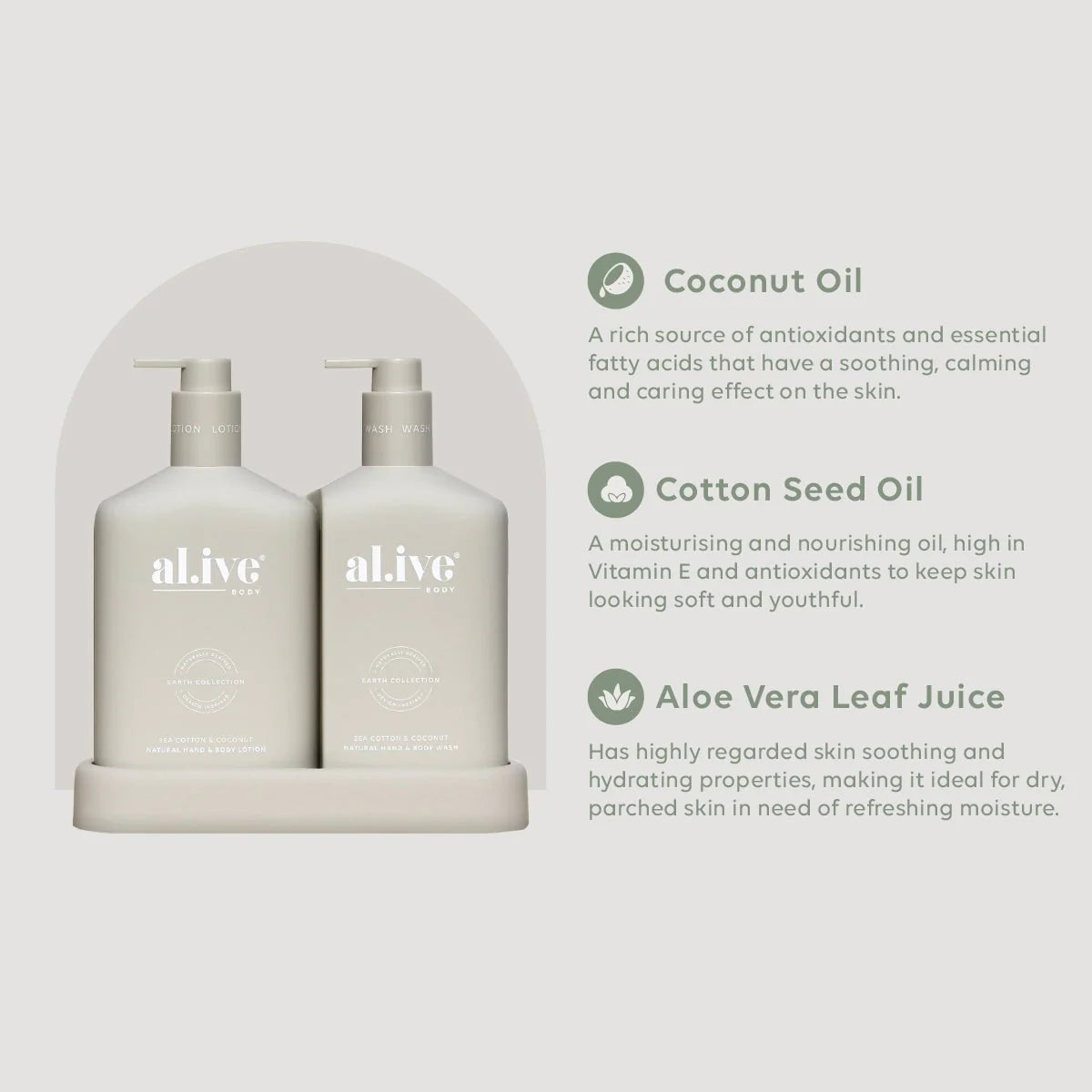 SEA COTTON & COCONUT DUO