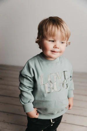 SEAFOAM ORIGINAL LOVE BUG SWEATER