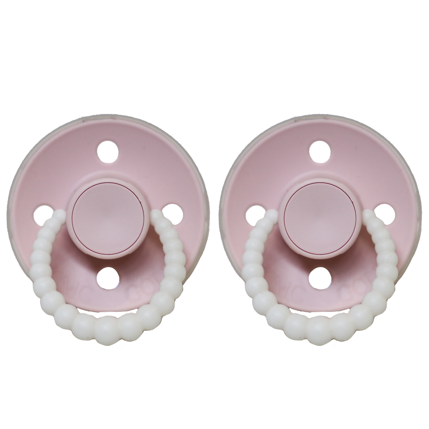 CMC DUMMIES - BLUSH (Glow in the dark handle) 2PK