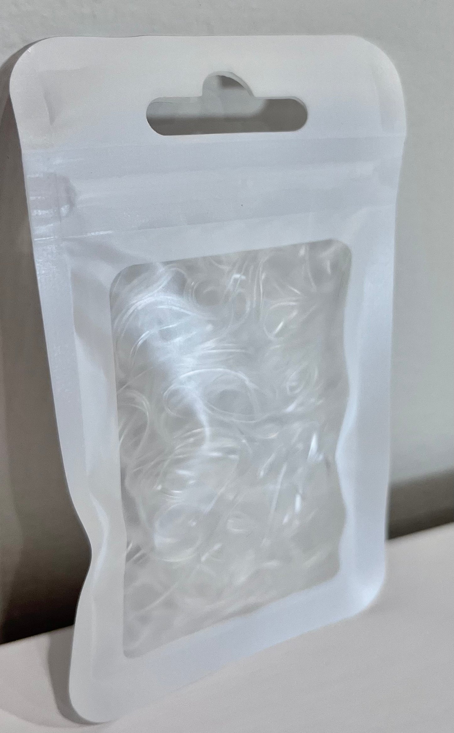 MINI SEAMLESS ELASTIC HAIR BANDS - CLEAR