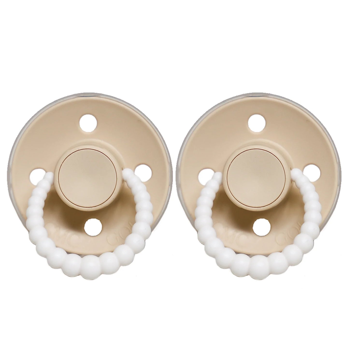 CMC DUMMIES - OATMEAL (Glow in the dark handle) 2PK