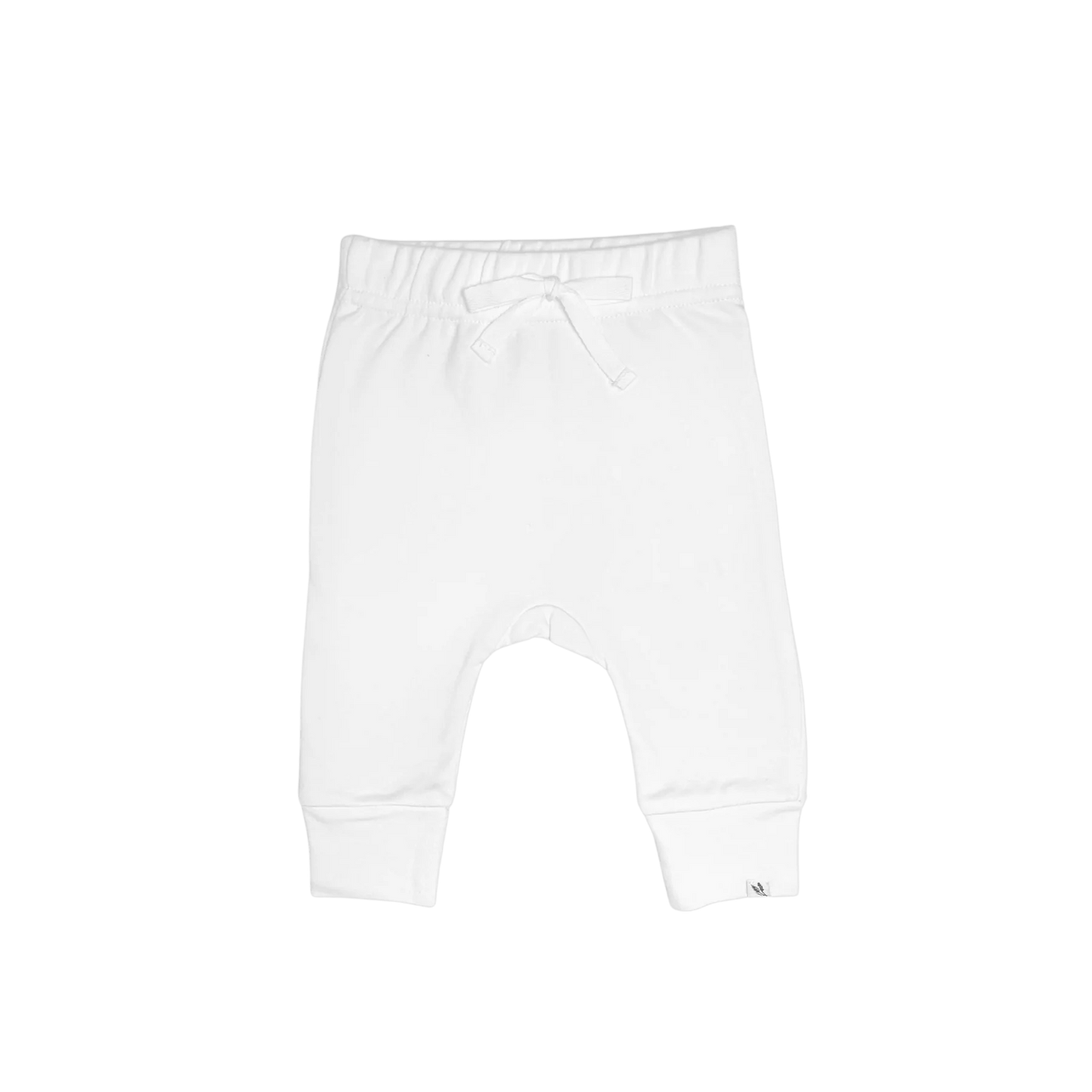 MINI HERITAGE ORGANIC PANTS - MILK
