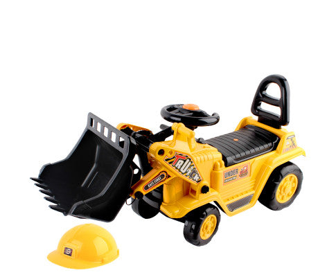 KEEZI KIDS RIDE ON BULLDOZER - YELLOW