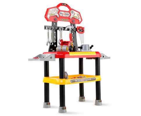 KEEZI KIDS WORKBENCH PLAY SET - RED
