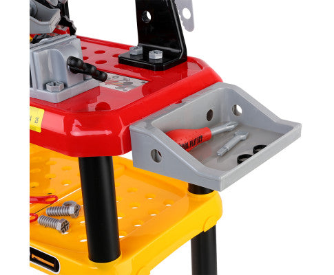 KEEZI KIDS WORKBENCH PLAY SET - RED