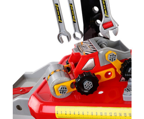 KEEZI KIDS WORKBENCH PLAY SET - RED