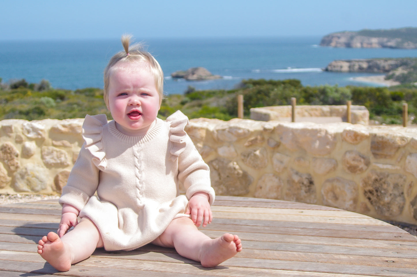 SOPHIA ROMPER – BEIGE