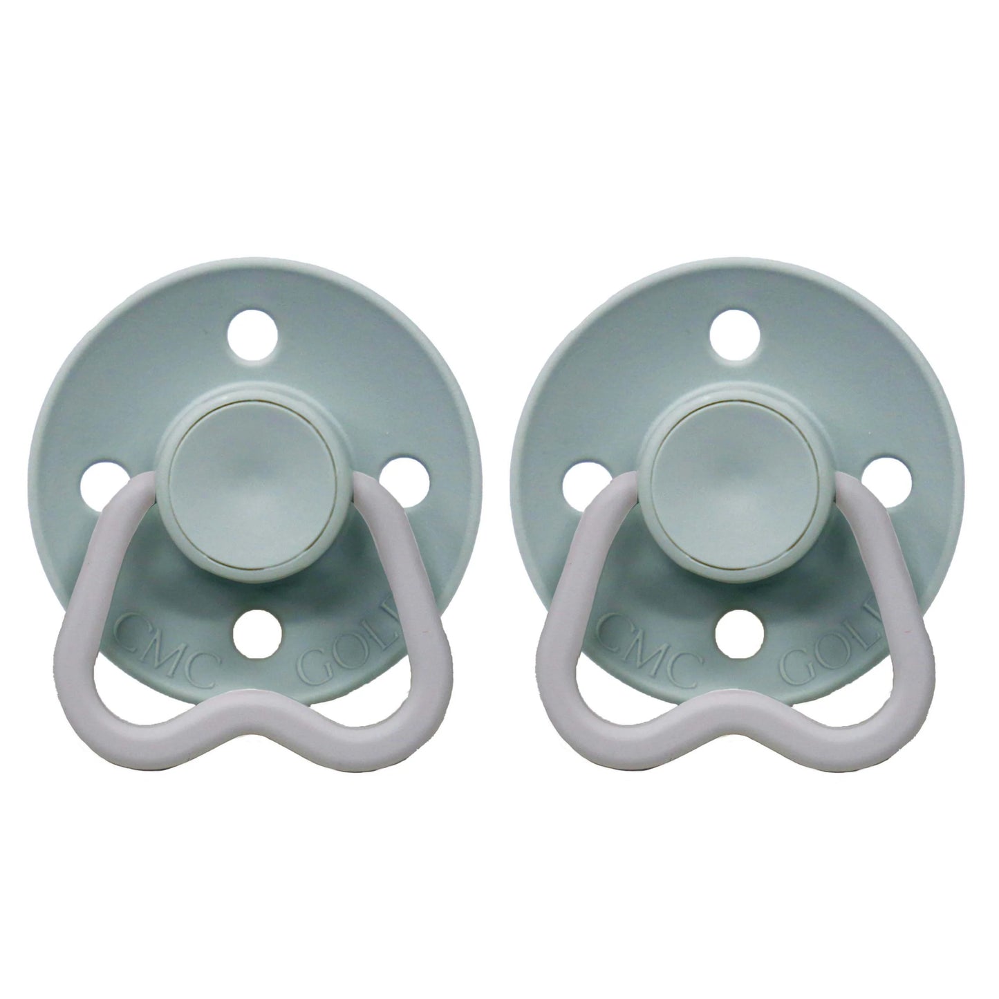 CMC DUMMIES - 'HOLD ME' SAGE (Glow in the dark handle) 2PK