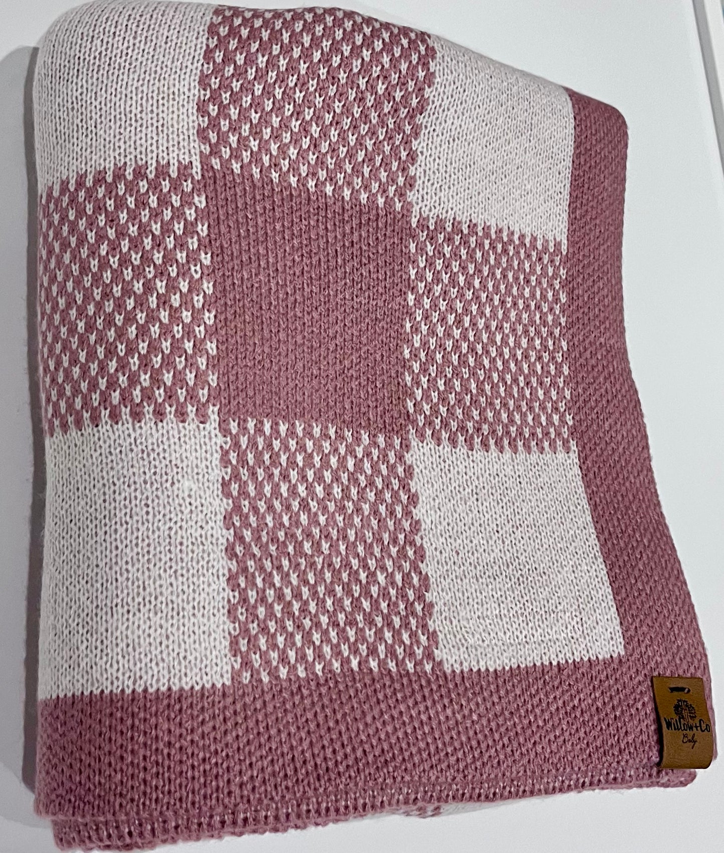 GINGHAM KNIT BLANKETS