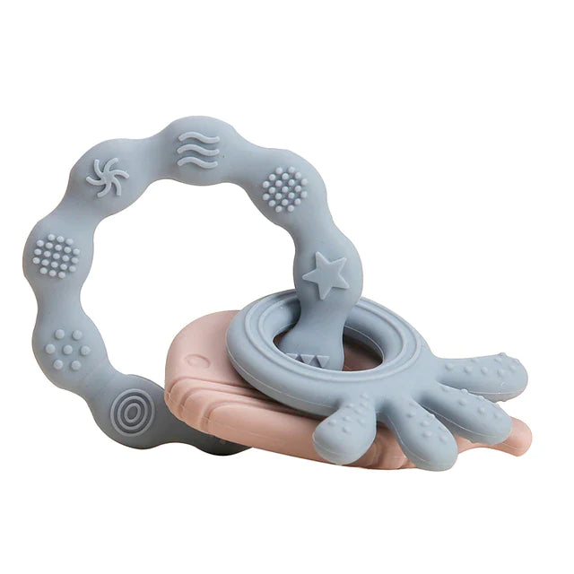SILICONE BABY TEETHER