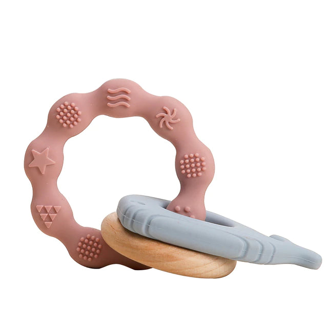 SILICONE BABY TEETHER