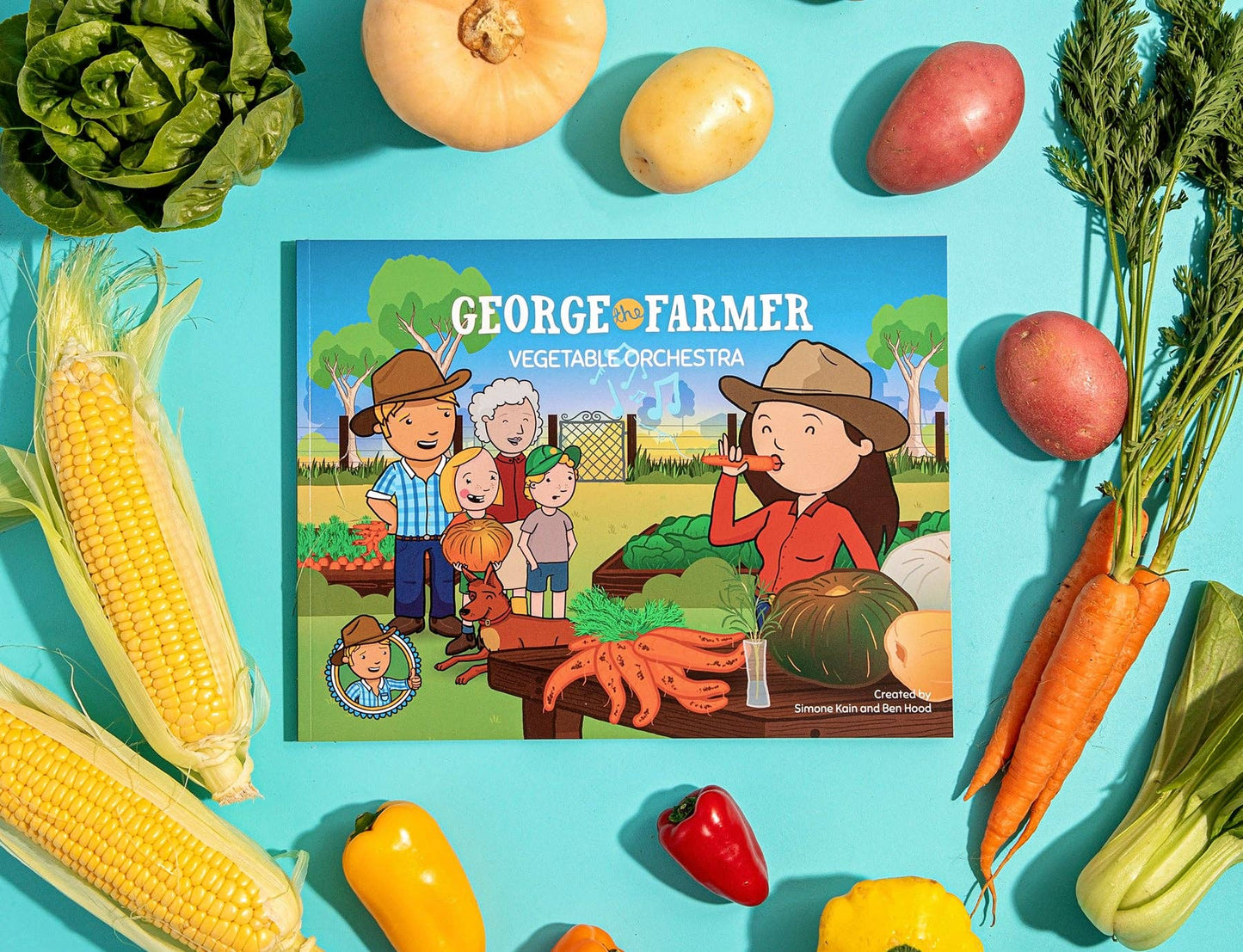 GEORGE THE FARMER VEGETABLE ORCHESTRA PICTURE BOOK