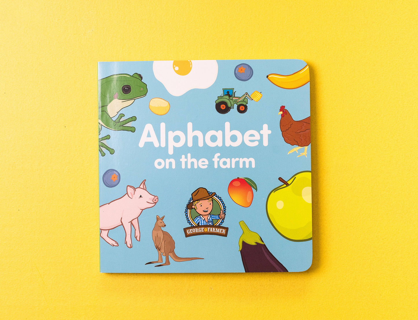 GEORGE THE FARMER ALPHABET ON THE FARM BOARD BOOK