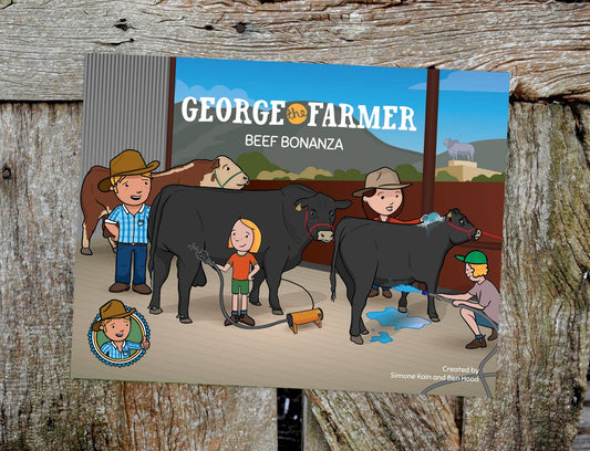 GEORGE THE FARMER BEEF BONANZA PICTURE BOOK