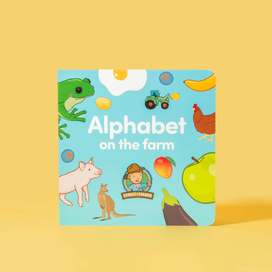 GEORGE THE FARMER ALPHABET ON THE FARM BOARD BOOK