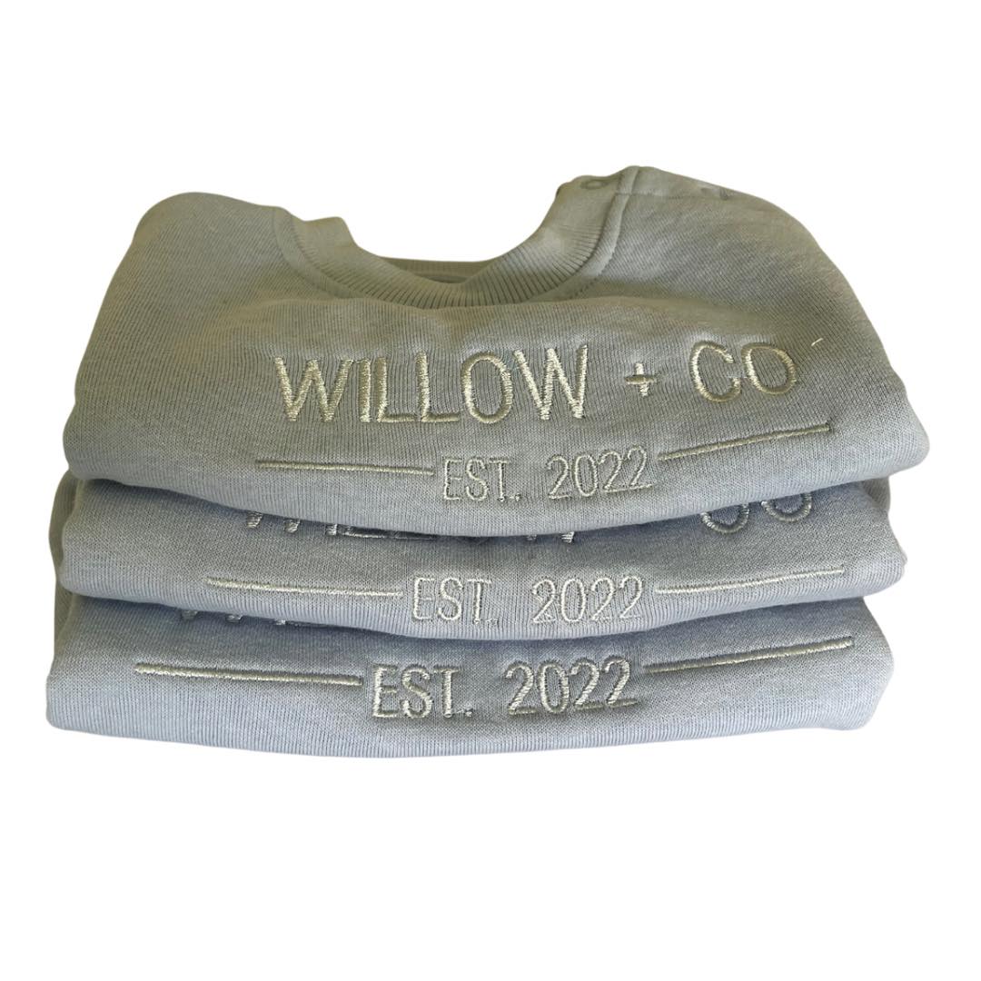WILLOW+CO CREW - BLUE