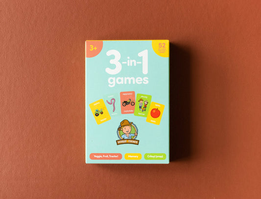 GEORGE THE FARMER 3-IN-1 CARD GAME