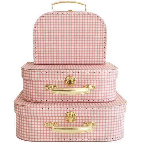 Suitcase Set 3pc - Gingham