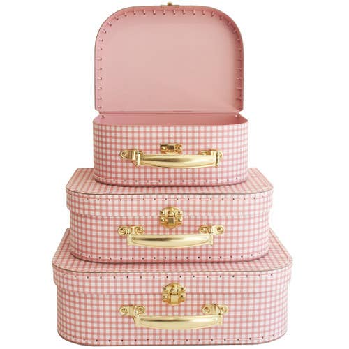 Suitcase Set 3pc - Gingham