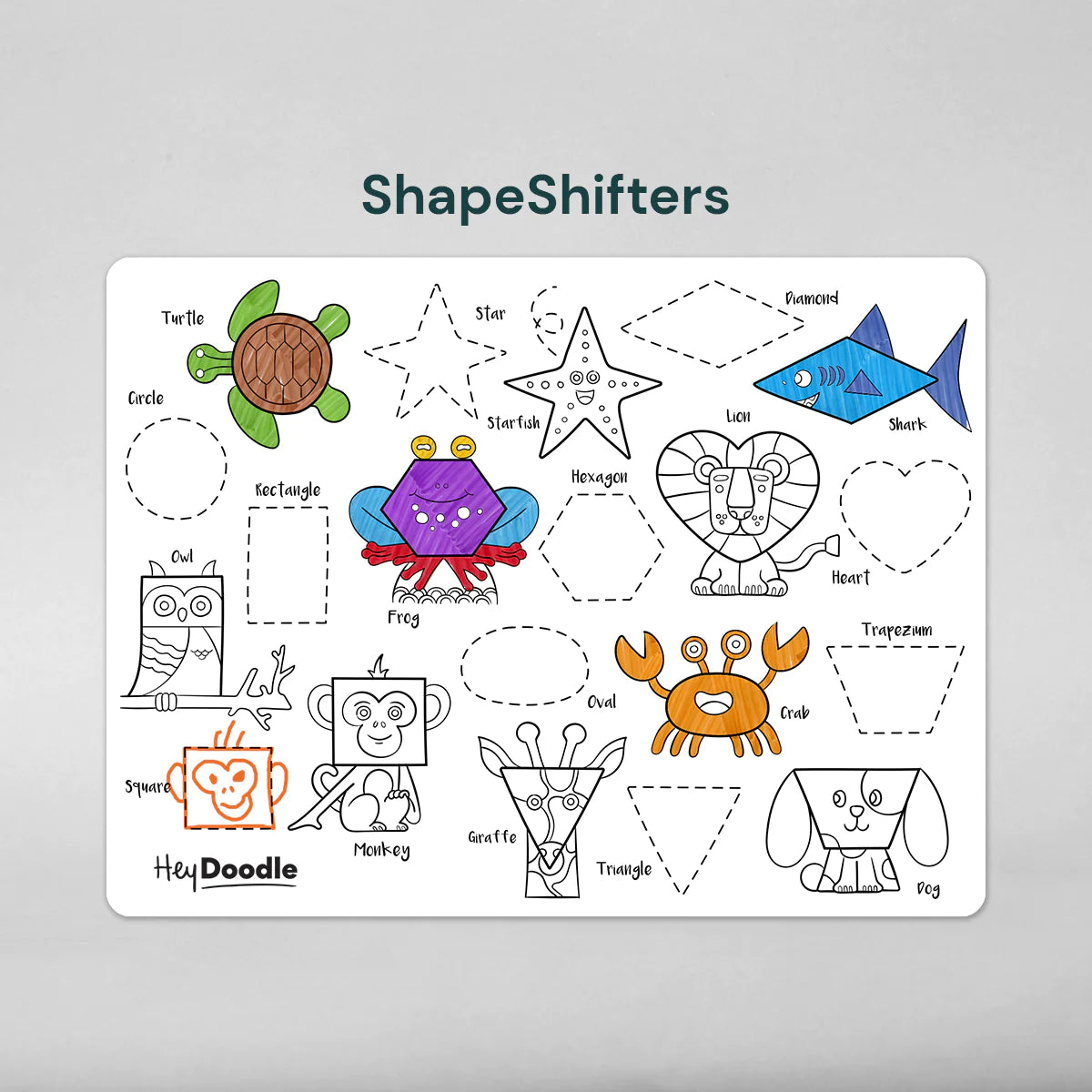 HEYDOODLE MAT - DRW - SHAPESHIFTERS