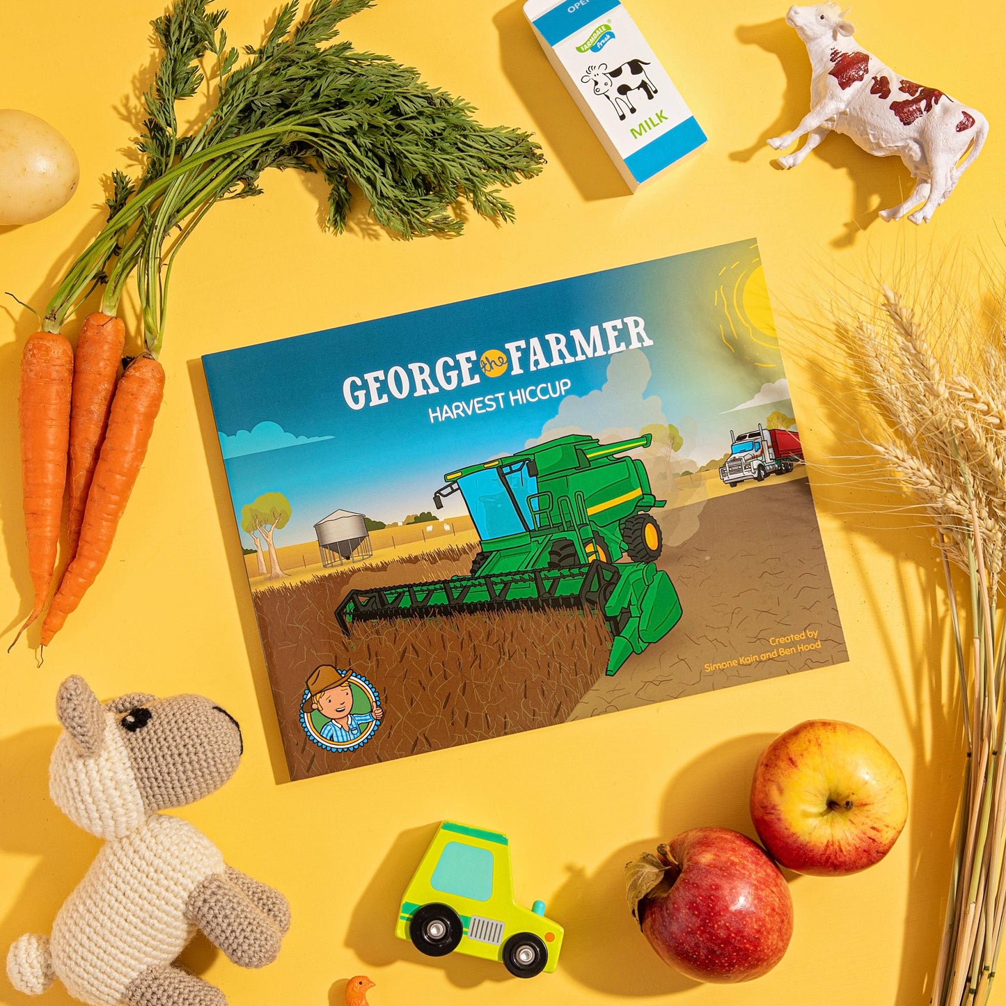 GEORGE THE FARMER HARVEST HICCUP PICTURE BOOK