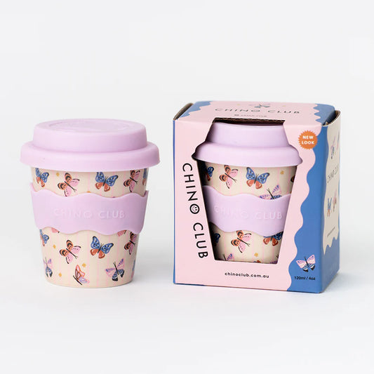 CHINO CLUB - BUTTERFLY BABY CHINO CUP 4oz